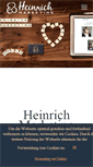 Mobile Screenshot of heinrich-marketing.de